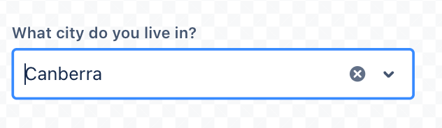 clearable concept on a Combobox component in Atlaskit.