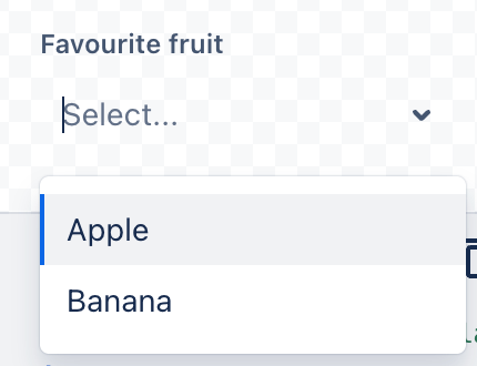 borderless concept on a Combobox component in Atlaskit.