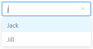searchable concept on a Select component in Ant Design.