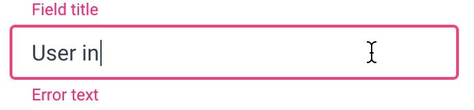 Text (Input) | Open UI