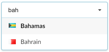 searchable concept on a Select component in Semantic UI.
