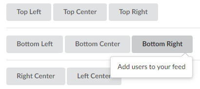 position concept on a Tooltip component in Semantic UI.